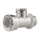Тройник под манометр ВР-ВР-НР 1/2" х 1/4" х 1/2" с ограничителем MPF