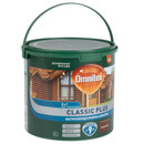 Декоративно-защитное средство для дерева 3в1 Omnitex Classic Plus тиковое дерево полуматовое 2,5л_3