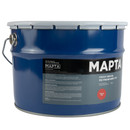 Грунт-эмаль по ржавчине 3в1 Марта красная (RAL 3020) глянцевая 10кг_3