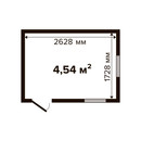 Дом садовый 4м² Комфорт брус 44мм_3