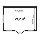 Дом садовый 21м² Комфорт брус 44мм_3