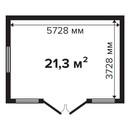 Дом садовый 21м² Соло Комфорт брус 44мм_3