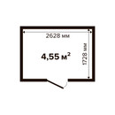 Хозблок 4м² Комфорт брус 44мм