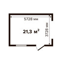 Гараж 21,3м² Стандарт брус 44мм