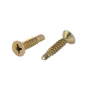 Саморез оконный со сверлом 3,9×19мм желтый цинк_3