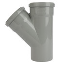 Тройник канализационный 110х110мм 45° Ostendorf