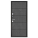 Дверь входная металлическая Ferroni Гарда букле черный\бетон графит 860мм левая_3