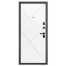 Дверь входная металлическая Ferroni Гарда антик серебро\белый матовый 860мм правая_3