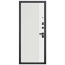 Дверь входная металлическая Ferroni Кантри сатин графит\эмалит белый 960мм правая_3