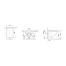 Унитаз подвесной Am.Pm Inspire 2.0 CCC50A1700SC белый