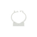 Крепеж-клипса для трубы 32мм с фиксатором серая 40шт TDM