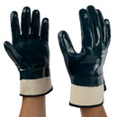 Перчатки маслобензостойкие с полным усиленным нитрильным покрытием манжет крага СВС_3