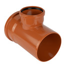 Тройник канализационный наружный 160х110мм 90° Ostendorf_3