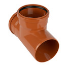 Тройник канализационный наружный 160х160мм 87° Ostendorf_3