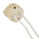 Патрон для лампы керамический G9 бежевый Uniel_3