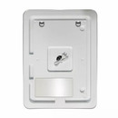 Зеркало Comforty Ситара-60 с LED подсветкой и сенсором серебряное матовое