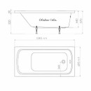 Ванна акриловая Triton Стандарт 140x70_3