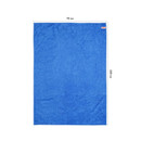 Салфетка для мытья пола Люкс микрофибра 100х70см OfficeClean_3