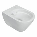 Унитаз подвесной Sanita Luxe Breeze безободковый с сиденьем дюропласт микролифт_3