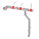 Желоб водосточный ТЕХНОНИКОЛЬ коричневый 3 м