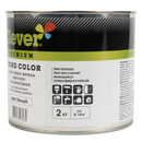 Эмаль акриловая универсальная Clever белая полуматовая 2кг