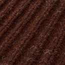 Коврик грязезащитный Двухполосный, коричневый, 90х150 см