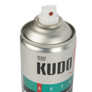 Грунт-эмаль по ржавчине аэрозольная Kudo красная (RAL 3020) матовая 0,52л_4