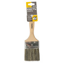 Кисть 70мм черная смешанная щетина, деревянная ручка Marta Эксперт