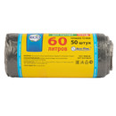 Мешки для мусора 60л 50шт