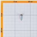 Саморез с прессшайбой шило 4,2х19мм коричневый шоколад (RAL 8017) Yoko_4