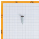 Саморез с прессшайбой шило 4,2х25мм коричневый шоколад (RAL 8017) Yoko_4