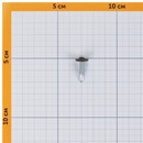 Саморез с прессшайбой сверло 4,2х19мм коричневый шоколад (RAL 8017) Yoko