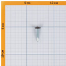 Саморез с прессшайбой сверло 4,2х25мм коричневый шоколад (RAL 8017) Yoko_4