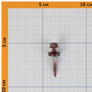 Саморез кровельный 4,8х35мм красное вино (RAL 3005) Yoko_4