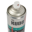 Эмаль аэрозольная алкидная Kudo коричневая (RAL 8017) глянцевая 0,52л