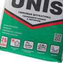 Штукатурка гипсовая Unis Теплон белая 30 кг_4