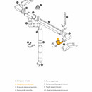 Соединитель желобов Docke Standard белый 120 мм