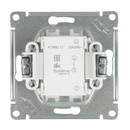 Механизм выключателя одноклавишный AtlasDesign белый IP20 Systeme Electric