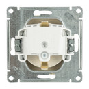 Механизм розетки с заземлением со шторками AtlasDesign бежевый IP20 Systeme Electric
