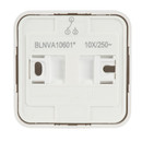 Переключатель проходной одноклавишный накладной Blanca белый IP20 Systeme Electric