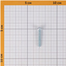Винт для крепления ручки М4x30мм (белый цинк 8 шт)_4