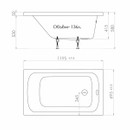 Ванна акриловая Triton Стандарт 120x70_4