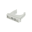 Крепеж-клипса для трубы 32 мм серая 5 шт