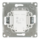 Механизм выключателя одноклавишный с подсветкой AtlasDesign белый IP20 Systeme Electric