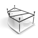 Ванна акриловая Cersanit Kaliope 153x100см асимметричная левая_4