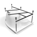 Ванна акриловая Cersanit Kaliope 170x110см асимметричная правая_4