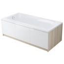 Ванна акриловая асимметричная правая Cersanit Smart 170x80см_4