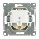 Механизм розетки с заземлением AtlasDesign алюминий IP20 Systeme Electric