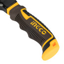 Молоток-гвоздодёр Ingco укороченный 225 гр с фибергласовой рукояткой_4