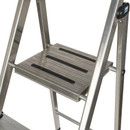 Стремянка алюминиевая 6 ступеней с органайзером 1,25м Krause Safety_4